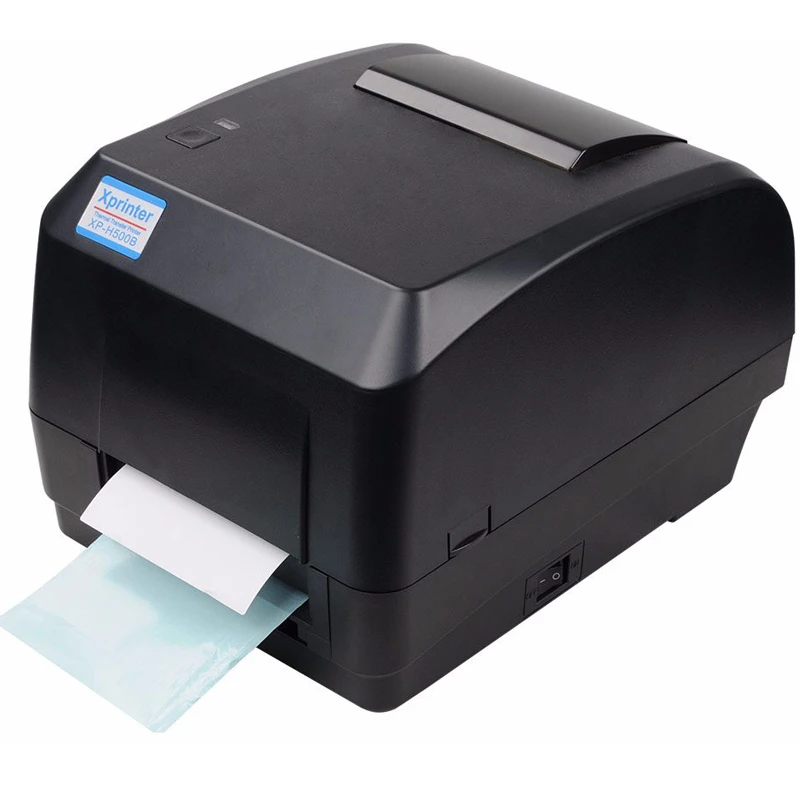 canon mini printer Xprinter Thermal Transfer Printer Label Barcode Printer 108mm Print Width USB Interface for POS Logistic Jewlery Retail peri page printer
