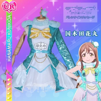 

Love Live! Sunshine!! Aqours Kunikida Hanamaru Christmas Night Awaken The Power Uniforms Cosplay Costume Free Shipping