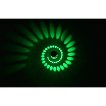 

2016 Wholesale Botique 3W AC 85-265V Wall Light Bedside lamp KTV Led Bar Corridor Night Light Backgroud Hallway Lighting Green