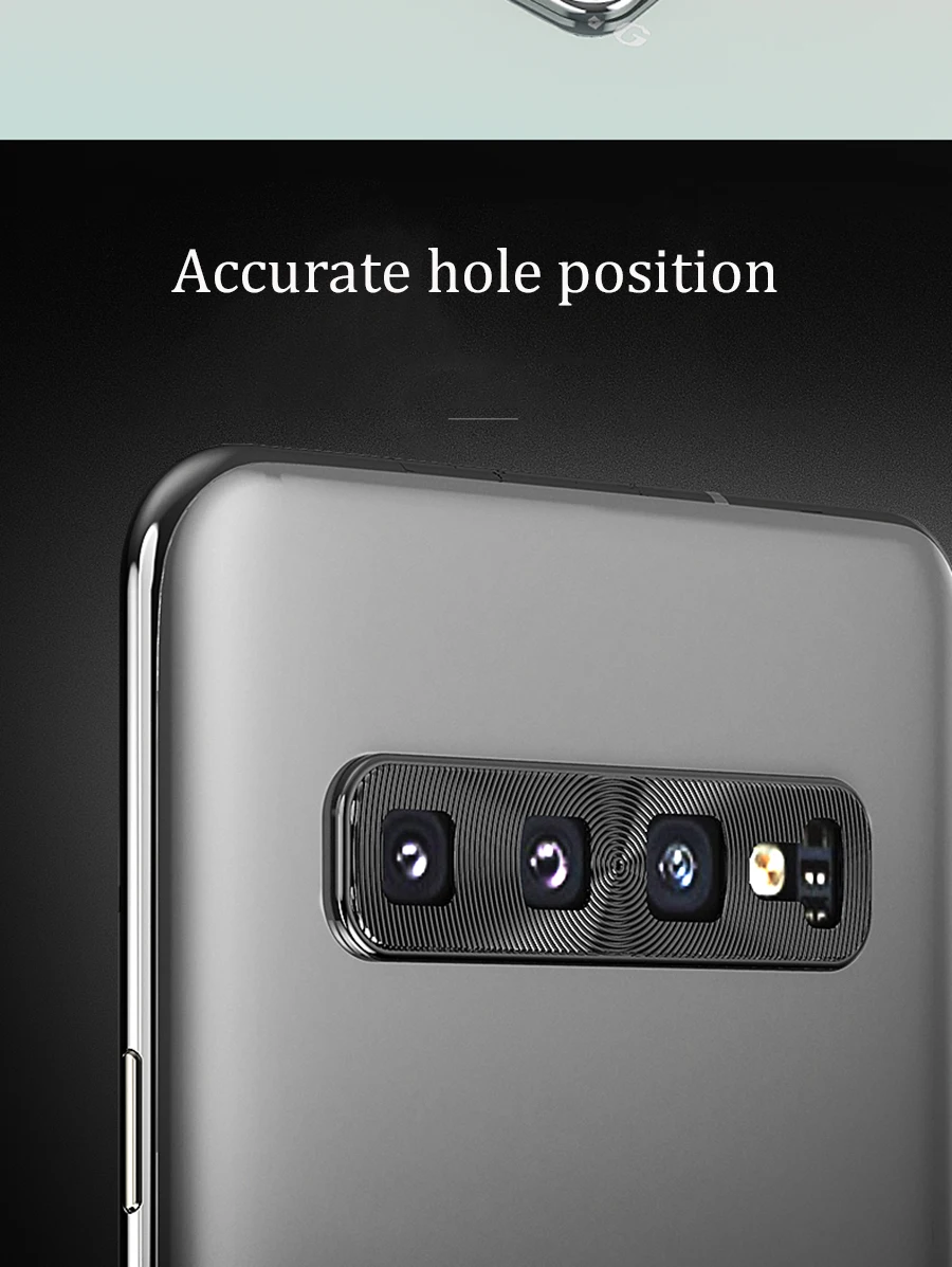 Защитное стекло для камеры для samsung Galaxy S10 Plus S10E Note 10, металлическое закаленное стекло для объектива камеры, защитное кольцо, чехол