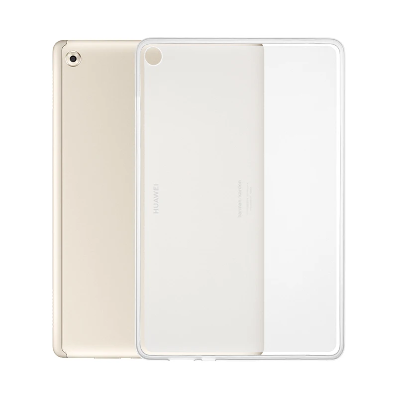 

Transparent Silicon Cover for Huawei MediaPad M5 lite T5 10 10.1 inch Tablet Case Honor WaterPlay HDL-W09 8.0 Soft TPU Shell Bag