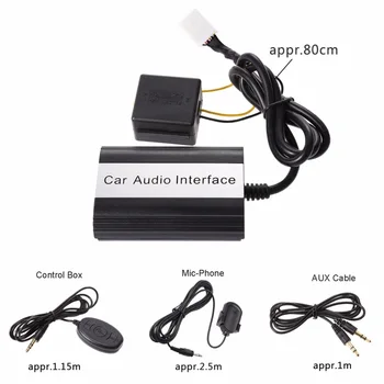 

Car Stereo Bluetooth Kits MP3 Player AUX Adapter Interface 12PIN(6+6) For Toyota Lexus Scion 2003-2011 High Quality C45