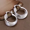 Christmas gift high quality fashion jewelry  silver color earrings factory direct free shipping ► Photo 1/4