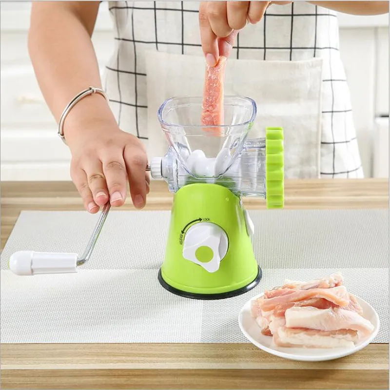 

Manual mini meat grinder for grinding meat Free Shipping