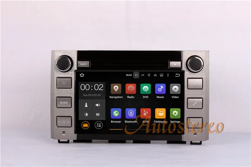 Best 8 Inch Quad Core Android 7.1 1024X600 Car Stereo Audio Autoradio Head Unit Headunit WIFI DVR For Toyota Tundra 2014 2015 2016 3