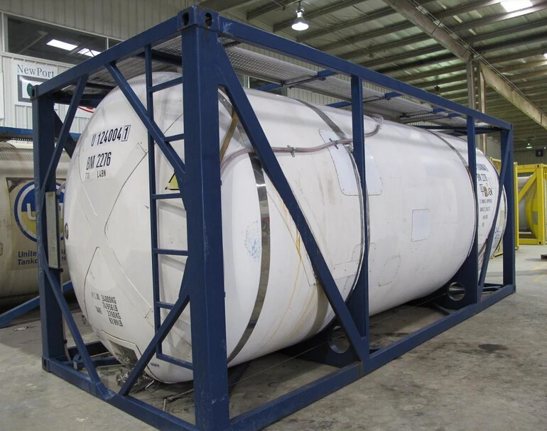 Second Hand 20ft Iso Bitumen Tank Container For Sale Tank Trunk Tank Vesttank Gas Aliexpress