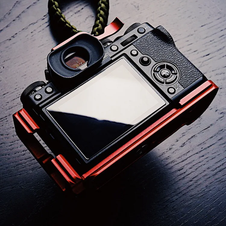 Customized Metal Quick Release L Plate / L Bracket for FUJIFILM Fuji XT3 Hand Grip Holder