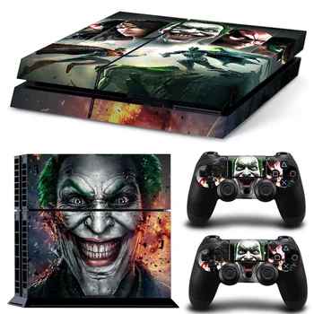 

Smile Face with Cool Custom Design Wholesale Price Sticker for Sony PS4 Console + 2PCS Controllers Skin Decals #TN-P4-5225