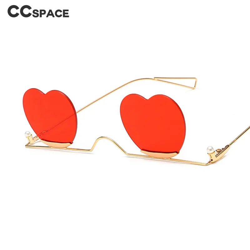 Индивидуальные солнцезащитные очки в форме сердца для мужчин и женщин Модные Оттенки UV400 Винтажные Очки 47927