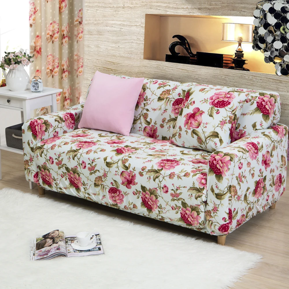 Printing decorative Sofa Cover Slipcover Elastic Converts Cover Tight