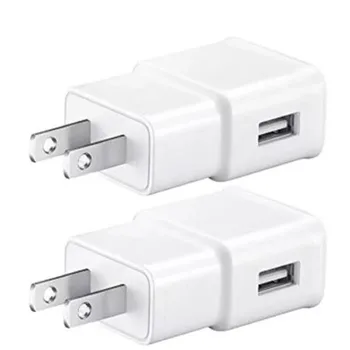 

USB Wall Charger 5V 2A AC Travel Home Charger Adapter US EU Plug for universal smartphone android phone White Black Color