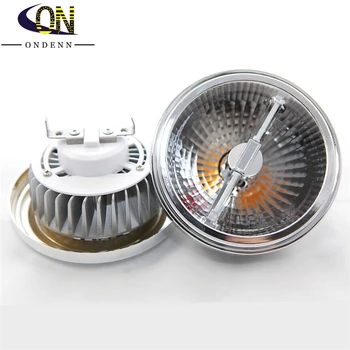 

Dimmable LED AR111 Spotlight 15W COB ES111 QR111 45mil Bridgelux GU10 G53 DC12V/AC85-265V LED Bulb Lamp Equal 150W Halogen Lamp