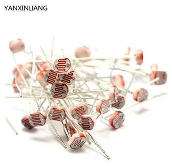 

20pcs Photoresistor 5MM GL5537 LDR Photo Resistors Light-Dependent Resistor