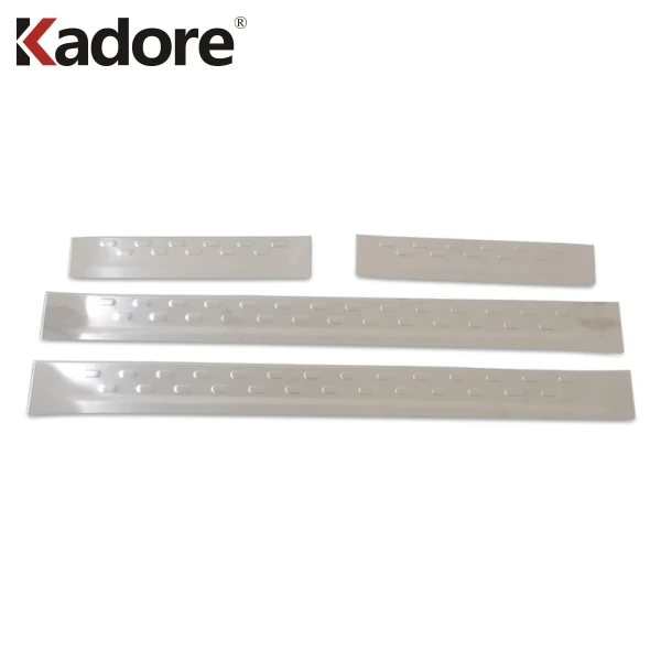 

For Mazda 2 DEMIO DJ Hatchback 2014 2015 2016 2017 2018 Stainless Steel Door Sill Scuff Plate Trim Car Accessories Sticker
