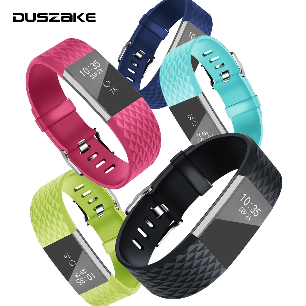 

DUSZAKE Accessories For Fitbit Charge 2 Band Replacement Bracelet Strap For Fitbit Charge 2 Band Wristband For Fitbit Charge 2