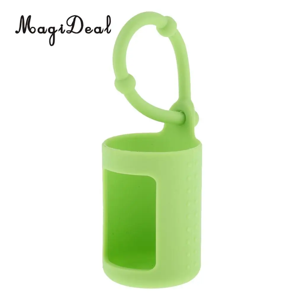 15ml Essential Oil Bottle Silicone Roller Holder Sleeve Carrying Cover Case Pink Blue Yellow Purple Green Orange