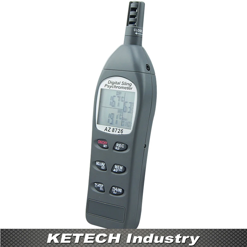 AZ 8726 Temperature/Humidity/Dew Point Meter/Wet Bulb Temperature and