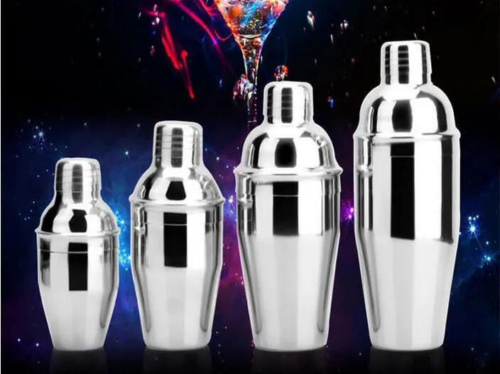 

1PC New Wine Shaker Bar Tools Stainless Steel Martini Cocktail Shaker Mixer Barware For Both Professional and Home Use OK 0430