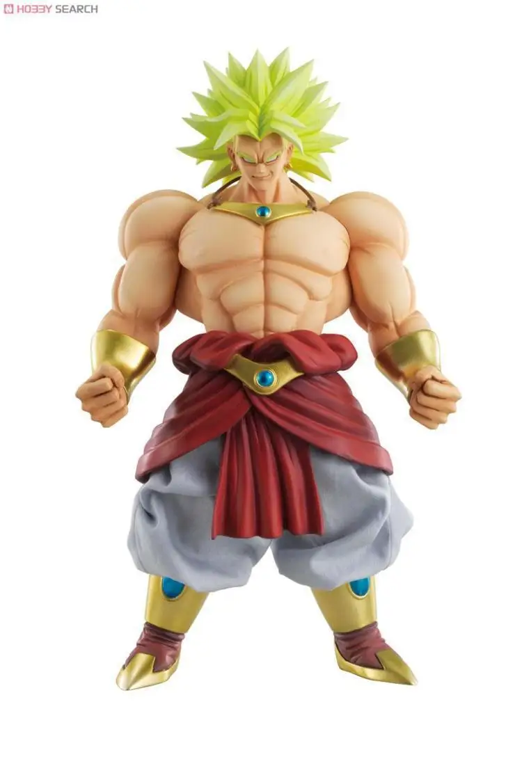 

J.Ghee Dimension of Dragon Ball Z Super Saiyan Broly PVC Action Figure Collectible Model Toy 25cm Christmas Gifts