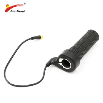 

Electric Bike Accelerator Ebike Twist GripThrottle Controller With Waterproof Connector Electric Bicycle Twist Throttle