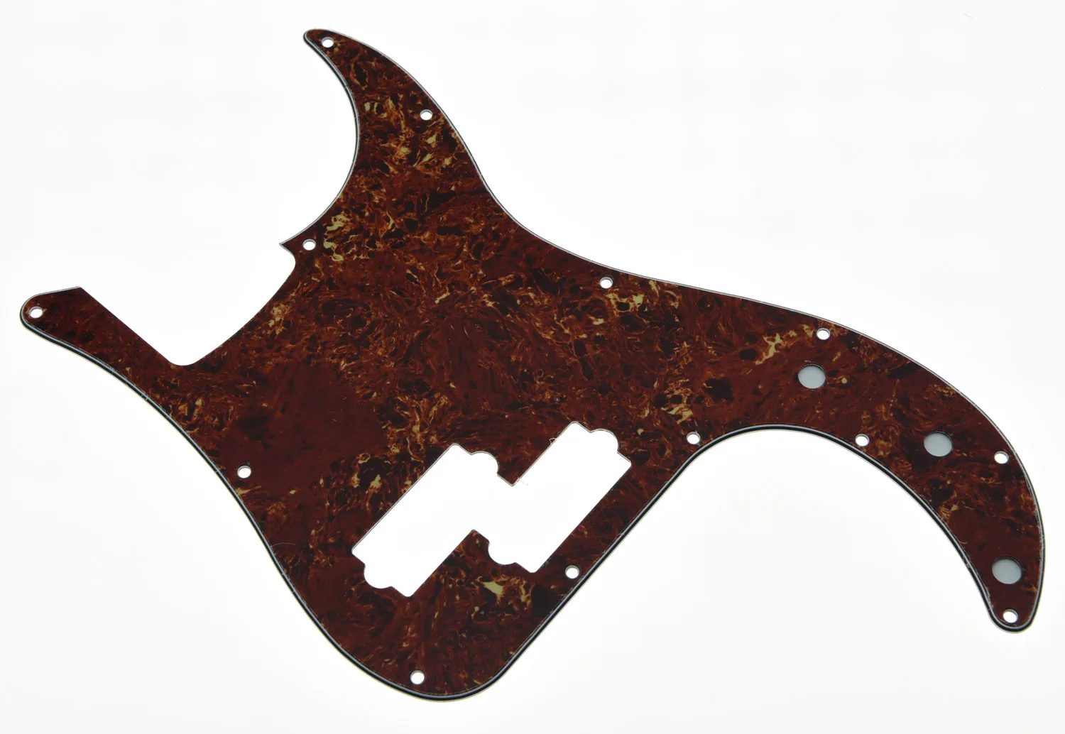 

P Bass Pickguard PB Scratch Plate Vintage Tortoise Fits Precision Bass Guitar
