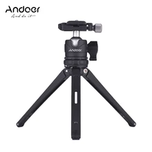 Andoer головкой Quick Release Plate настольный мини путешествия штатив с мячом для Canon Nikon sony DSLR для GoPro для смартфон