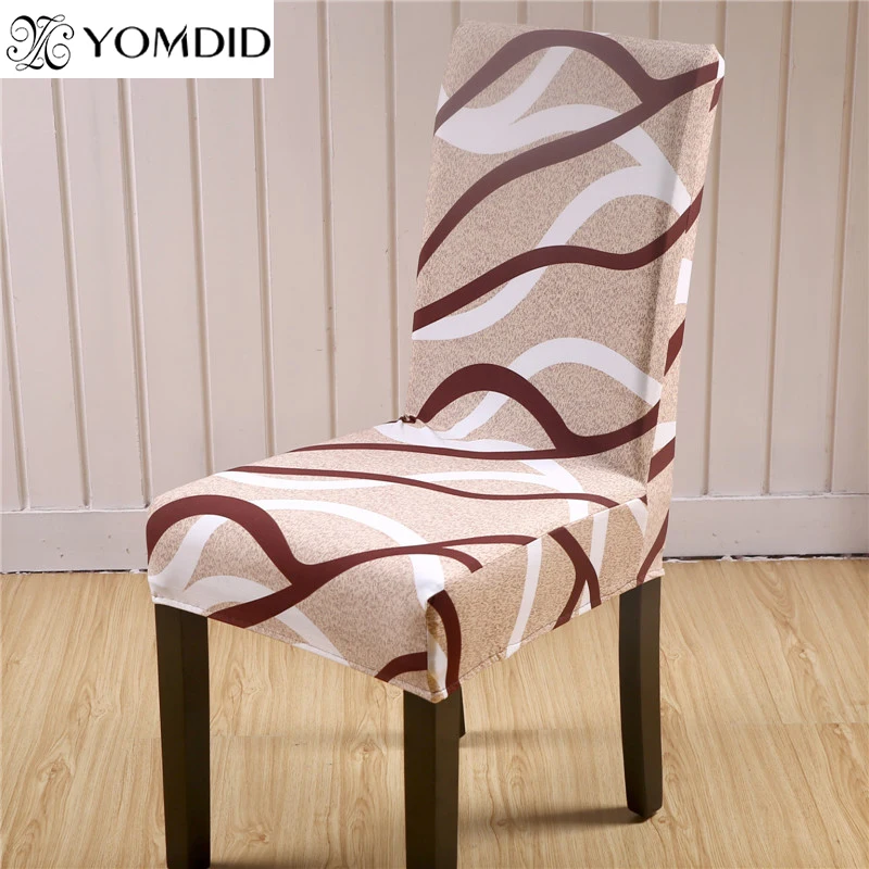 

Modern Stretch Chair Covers Anti-dirty Dining chair cover Floral office computer seat cover for Restaurant banquet hotel home