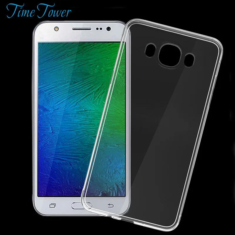 Time Tower Phone Case For Samsung Galaxy J7 Soft Silicone Clear Transparent TPU Back Coque Cover Ultra thin |