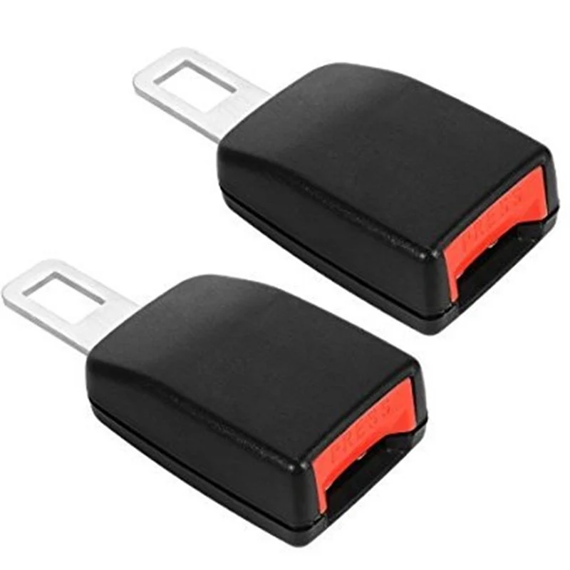 2PACK 7/8 Universal Auto Car Seat Belt Buckle Clip Extender Car Metal