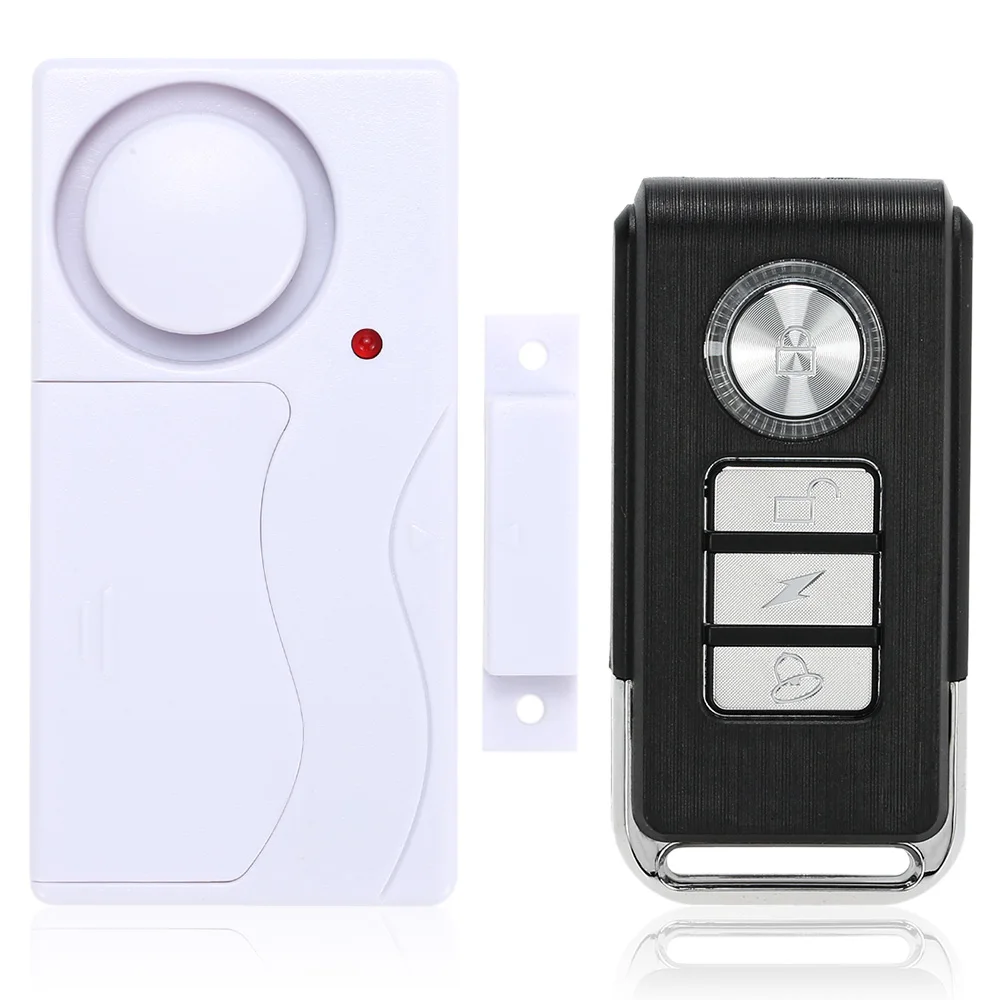 

New Arrival Wireless Magnetic Window Door Sensor Detector Remote Control Entry Detector Anti-Theft Home Security Alarm System