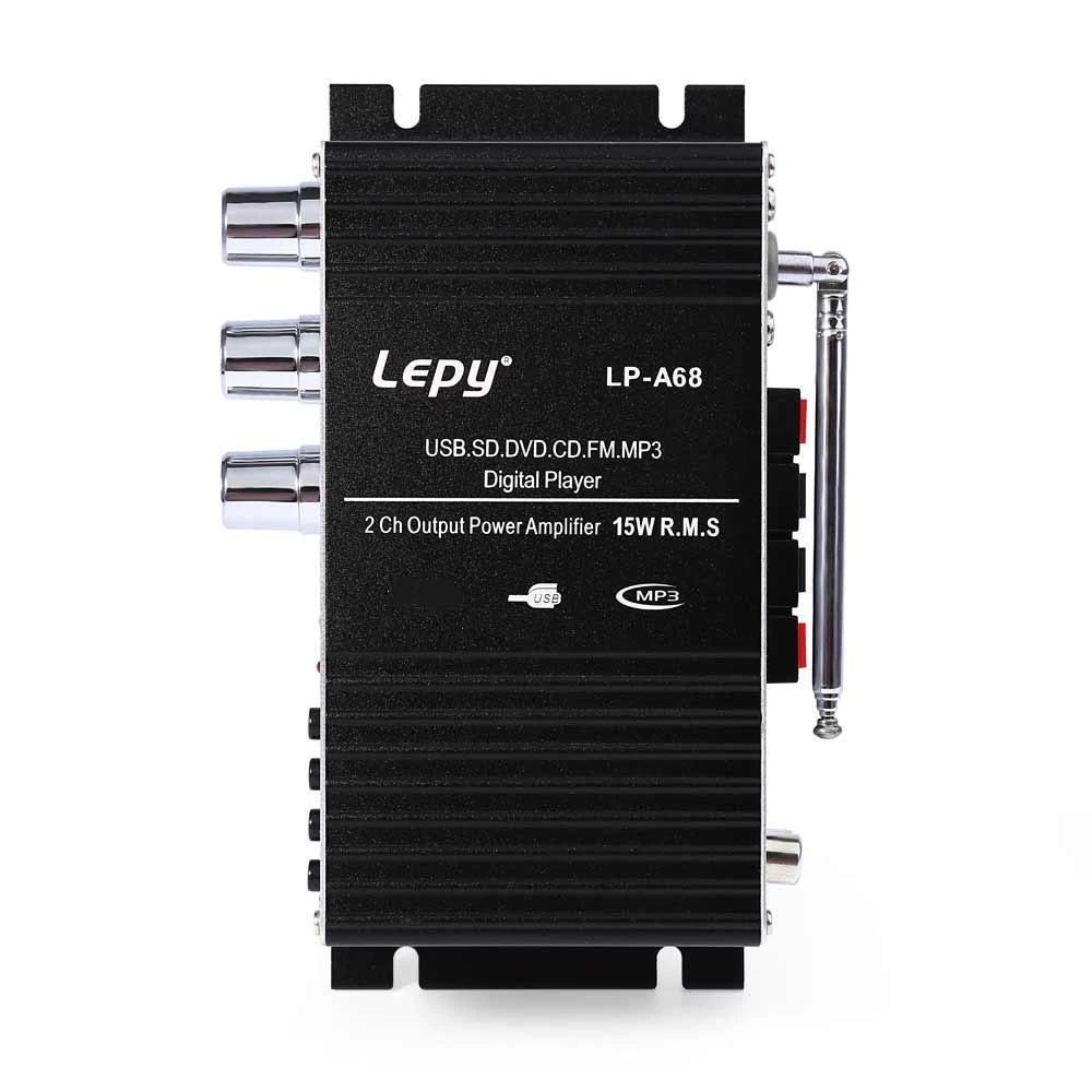 Lepy LP A68 усилители динамик аудио стерео усилитель автомобильный мощности