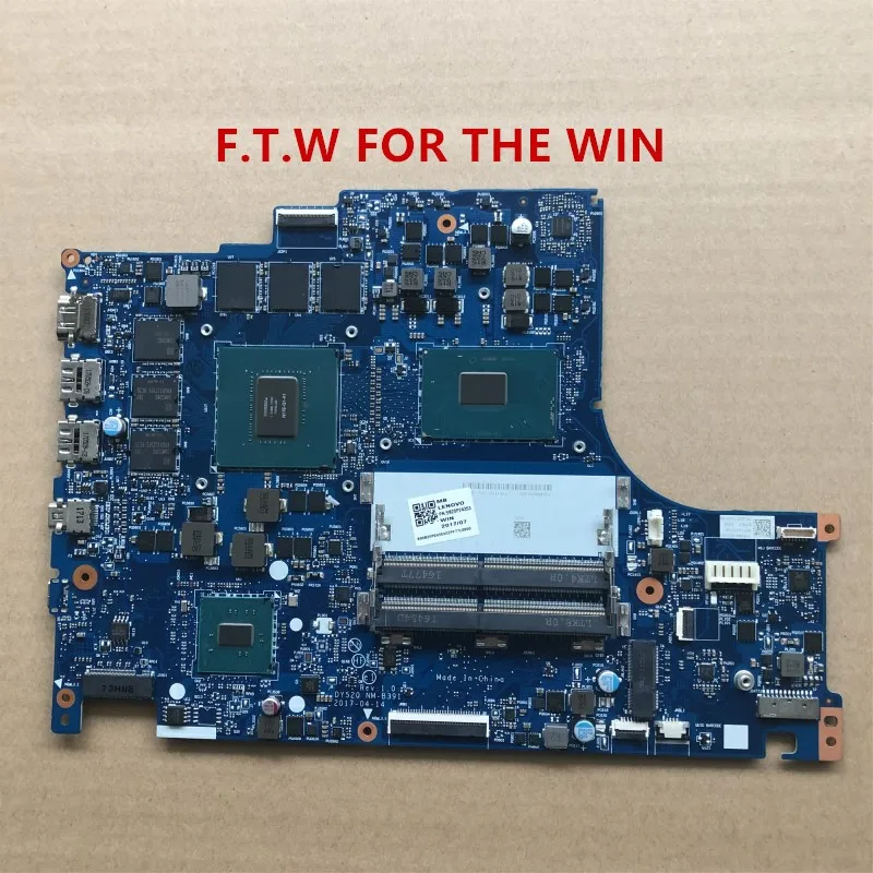 FRU: 5B20P24353 MB BY520 NM B391 REV 1 0 placa Базовая оригинальная para Y520 15IKBM I5 7300HQ 3G материнская