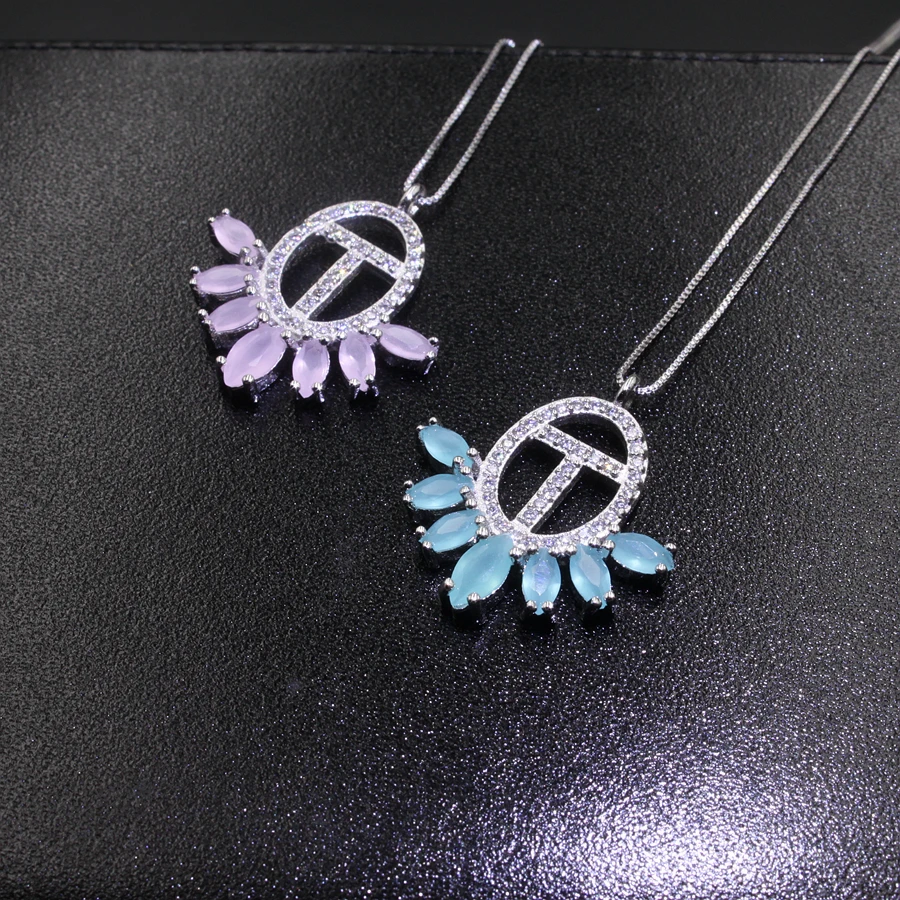 T Letter necklace