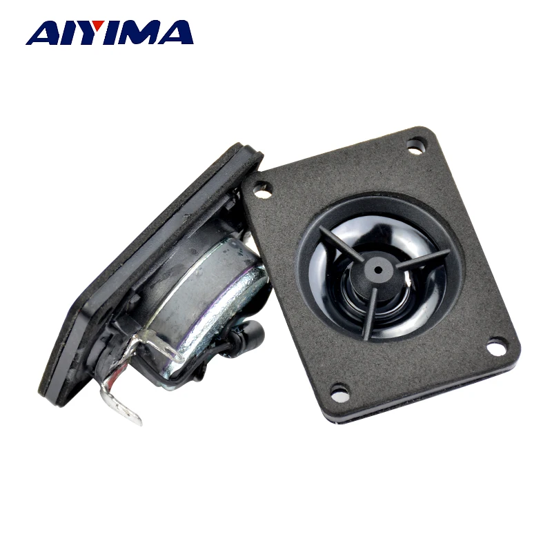 Aiyima шт. 2 аудио динамик 8ohm 10 Вт высокочастотные динамики для Yamaha квадратный Твитер