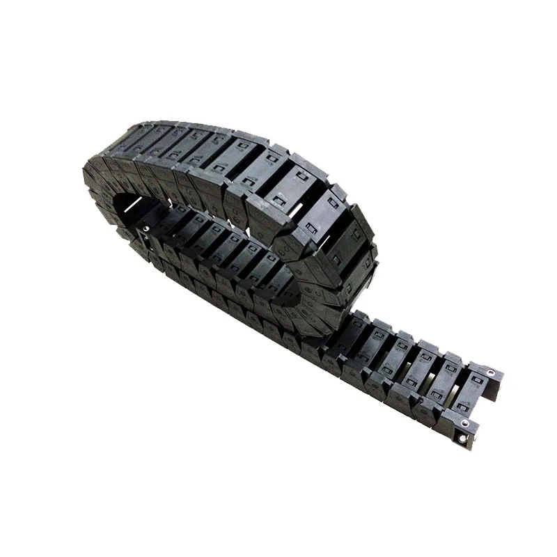 

JFLO S25x38 High-speed mute Open on both sides type engineering nylon towline tank chain cable protection chain Free shipping