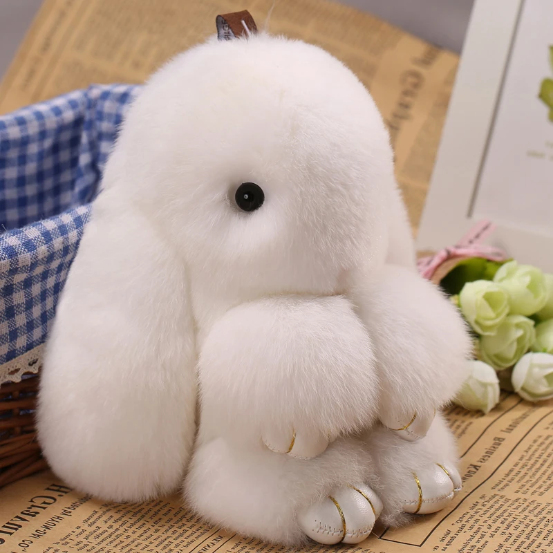 fluffy toy rabbit