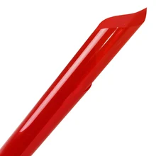 6" x66ft(1,52x20 м) УФ: 99% прозрачная красная Солнечная пленка цепляется витражная оконная пленка украшение