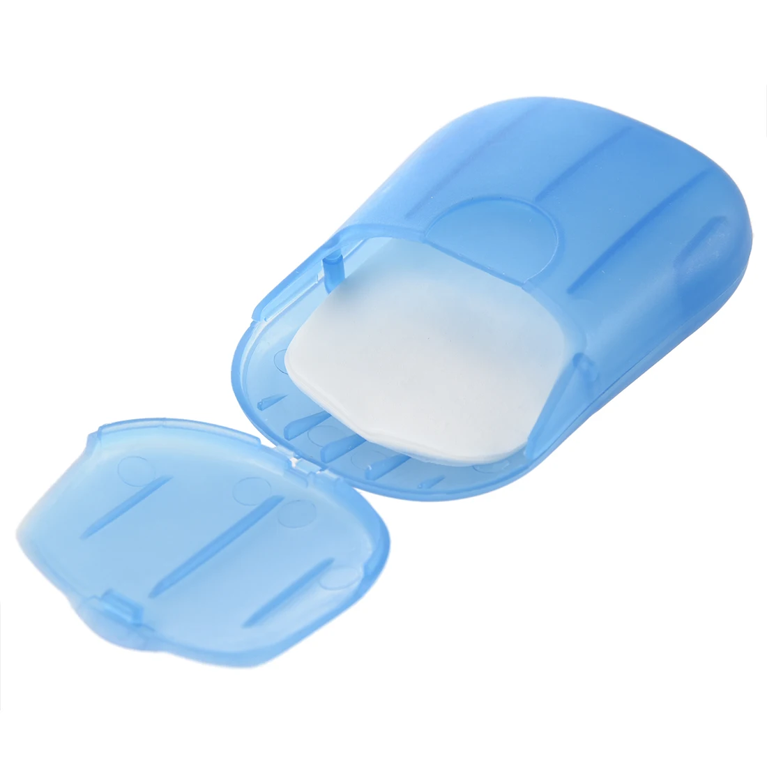 

New 2 boxes Mini Washing Hand Bath Travel Scented Slide Sheets Foaming Box Paper Soap