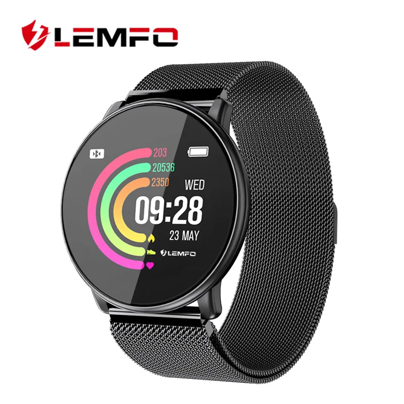 

LEMFO LT03 Fitness Bracelet Support Blood pressure oxygen monitoring Multi-sports Modes Weather forecast Heart Rate Smart Band