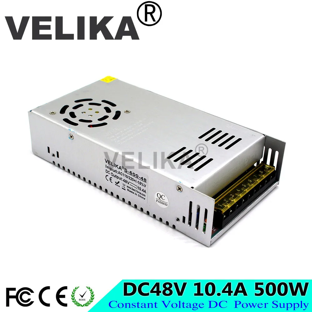 Импульсный источник питания DC12V 13,8 V 15 V 18 V 24 V 27 V 28 V 30 V 32 V 36 V 42 V 48 V 60 V 500 W светодиодный трансформатор драйвера AC 110 V 220 V DC SMPS