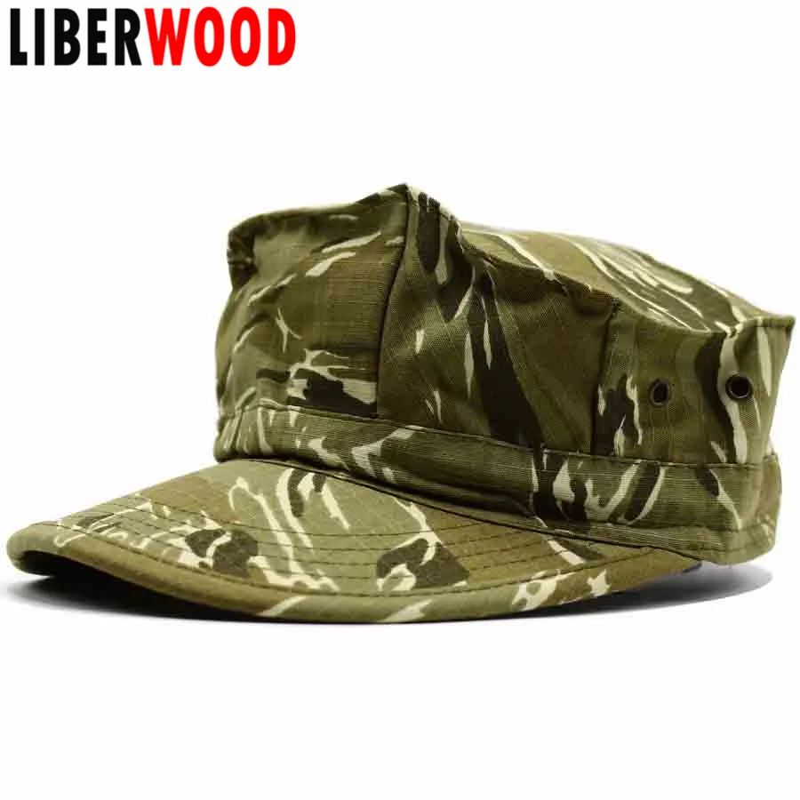 LIBERWOOD Tactical Army Desert Octagon Hats Men Combat Cap Hat Sport