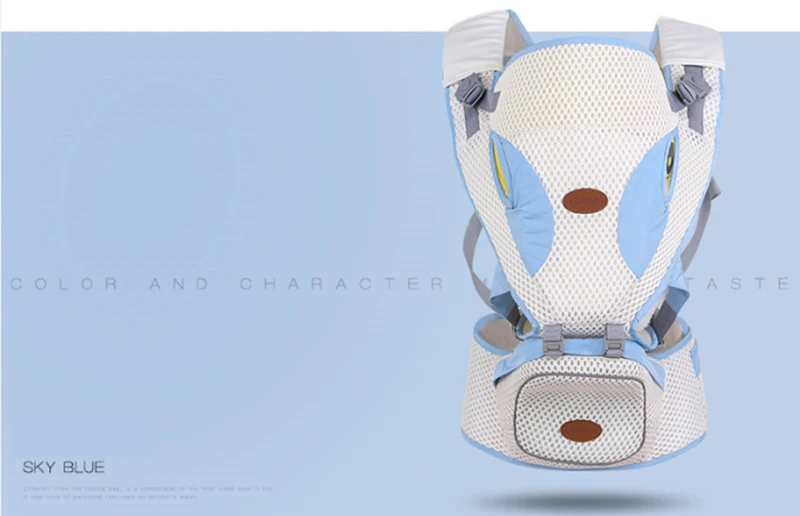 Honeylulu 3D дышащая сетка детская многофункциональная переноска слинг для новорожденных кенгуру для ребенка Ergoryukzak переноска для детей