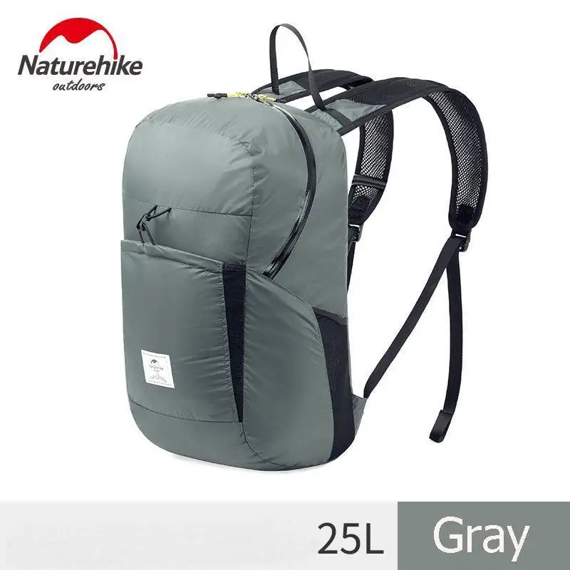 Naturehike 18L 25L открытый 30D нейлон водонепроницаемый 2000 рюкзак унисекс Повседневная сумка рюкзаки складной Сверхлегкий спортивная сумка