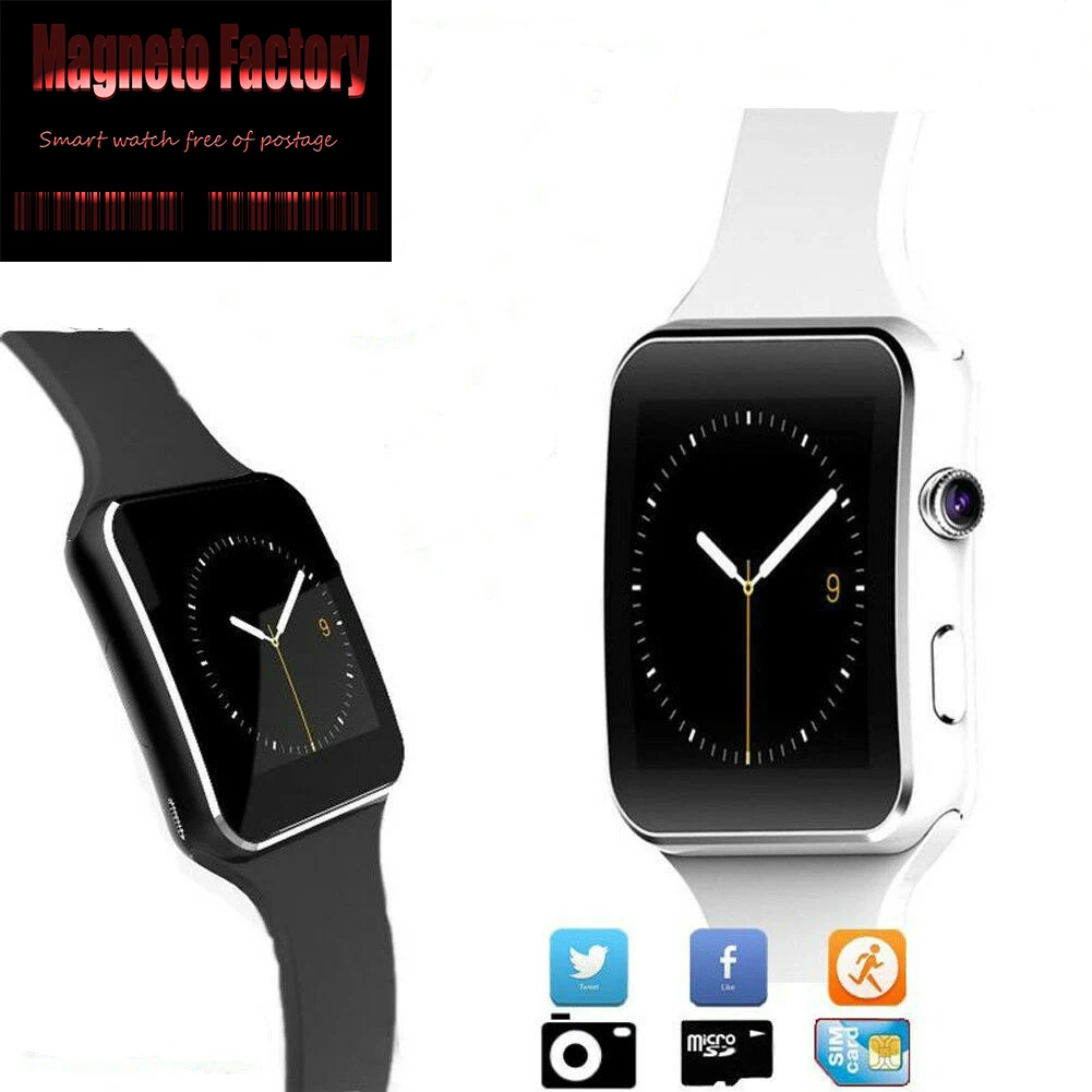 

Bluetooth Waterproof Smart Watch Phone X6 Smartwatch Wristwatch For Android