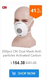 100 шт. пыль маска Anti-частиц маска Анти-PM 2,5 Маски незапотевающий пыле защитное респиратор безопасности Anti -вставлять см Y-2Red