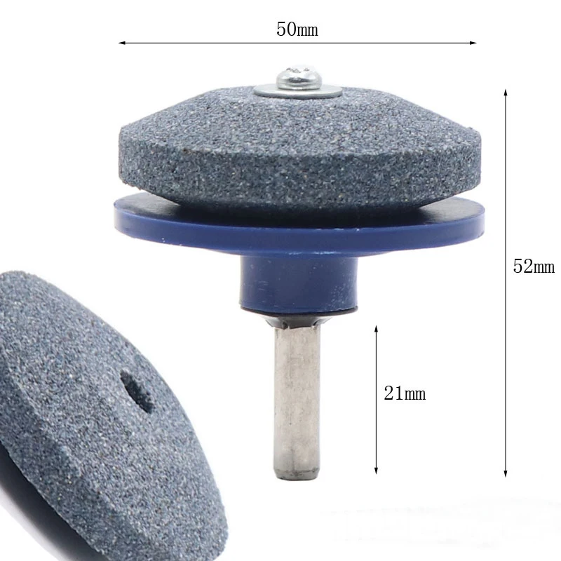 50MM Faster Blade Sharpener For Lawn Mower Universal Grinding Rotary Drill Cutter Lawnmower Blade Sharpener Garden Abrasive Tool 50MM Faster Blade Sharpener For Lawn Mower Universal Grinding Rotary Drill Cutter Lawnmower Blade Sharpener Garden Abrasive Tool