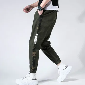 

2019 Fashion Men's Pants Cotton Casual Pants Men Plus Size S-3XL Trousers Male Hip Hop Streetwear Mens Joggers Harem Pants Men