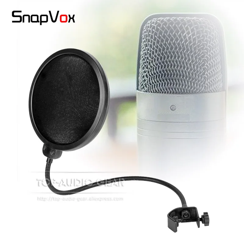 

Gooseneck Pop Filter Windshield Windproof Mic Screen Shield For SAMSON C01u Pro C03u C 01 03 u 01u 03u Microphone Windscreen