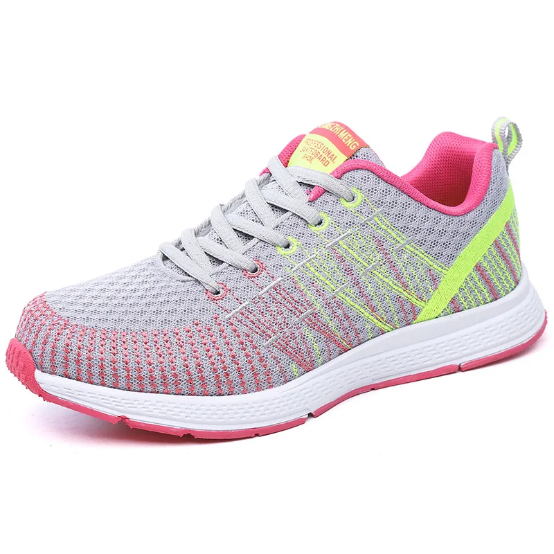 

2017 Women Casual Shoes Summer Style Breathable Mesh Breathable Fly Weave Waking Shoes Womens Trainers Superstar Tenis Feminino