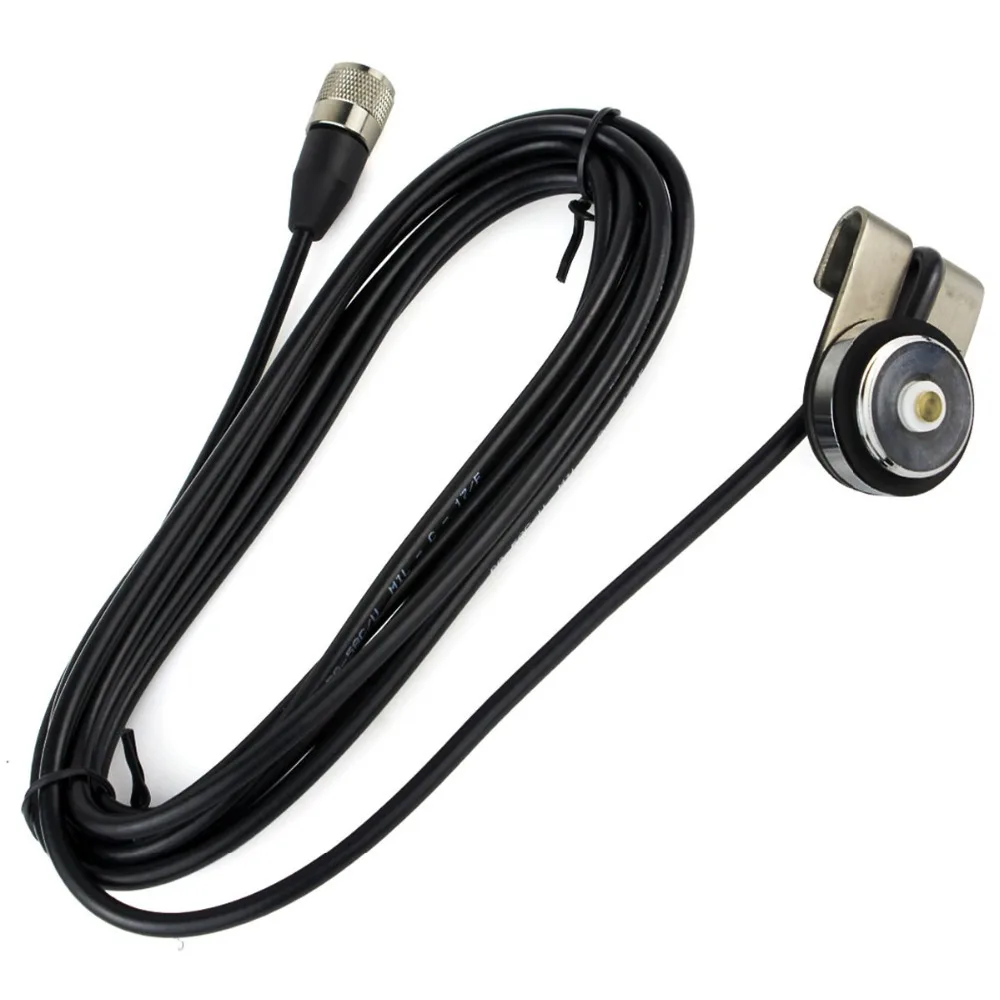 Black-NAGOYA-N-2-RG-58C-U-4M-NMO-Mount-Hatchback-Door-Mobile-Antenna-Bracket-SL16